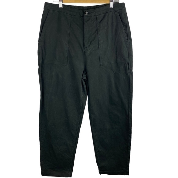 Roots Black Straight Leg Pants - Picture 1 of 12